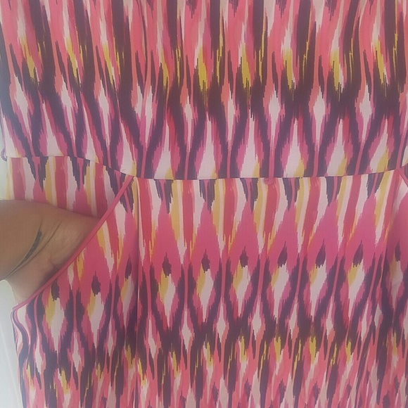 Roz &Ali fun multicolor midi dress size 8 - Picture 4 of 8